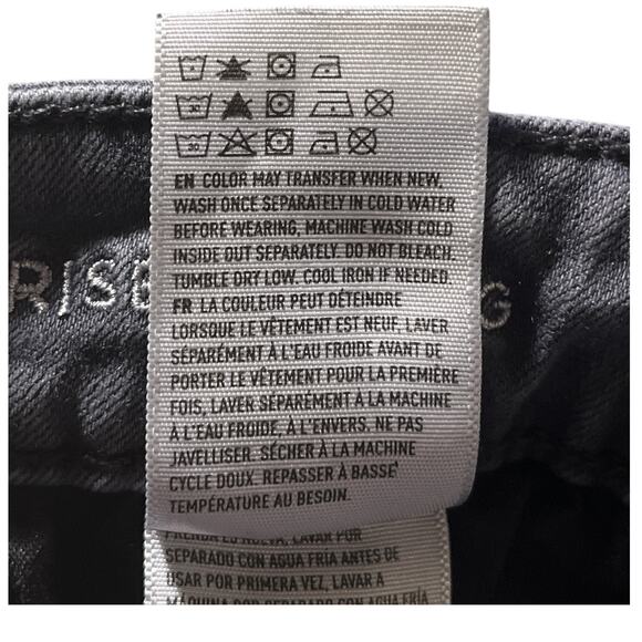 American Eagle Jeggings Womens 6 Short Gray Super Hi Rise Stretch Denim Pockets - Picture 5 of 6